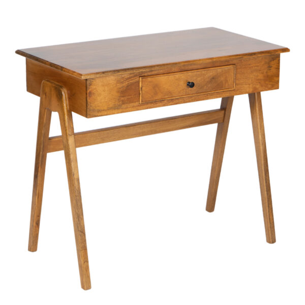 Kalai Mango Wood 1 Drawer Desk