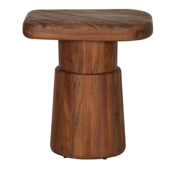 Kalida Acacia Wood Side Table