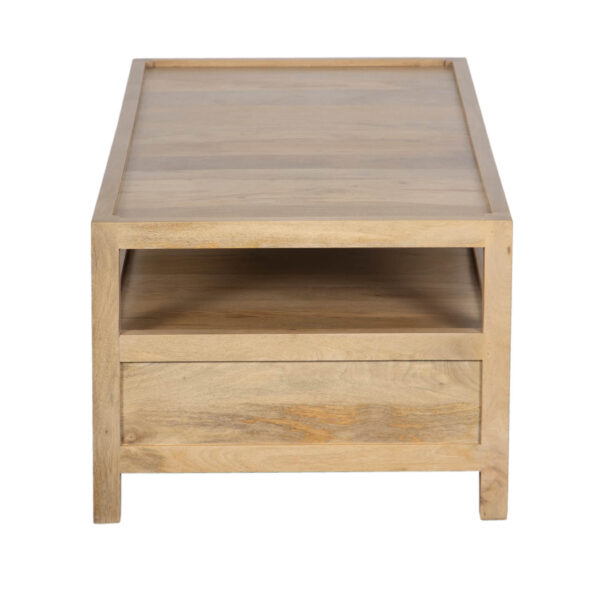 Keane Mango Wood 2 Drawer Coffee Table