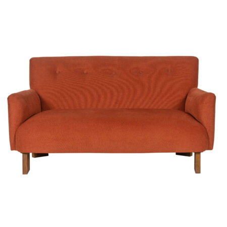 Kevin Sofa in Maroon Fabric