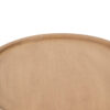 Kira Mango Wood Round Tray Top Coffee Table