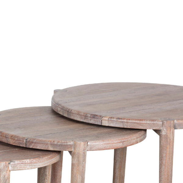 Klaus Acacia Wood Nesting Tables