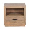 Klaus Mango Wood 1 Drawer Nightstand