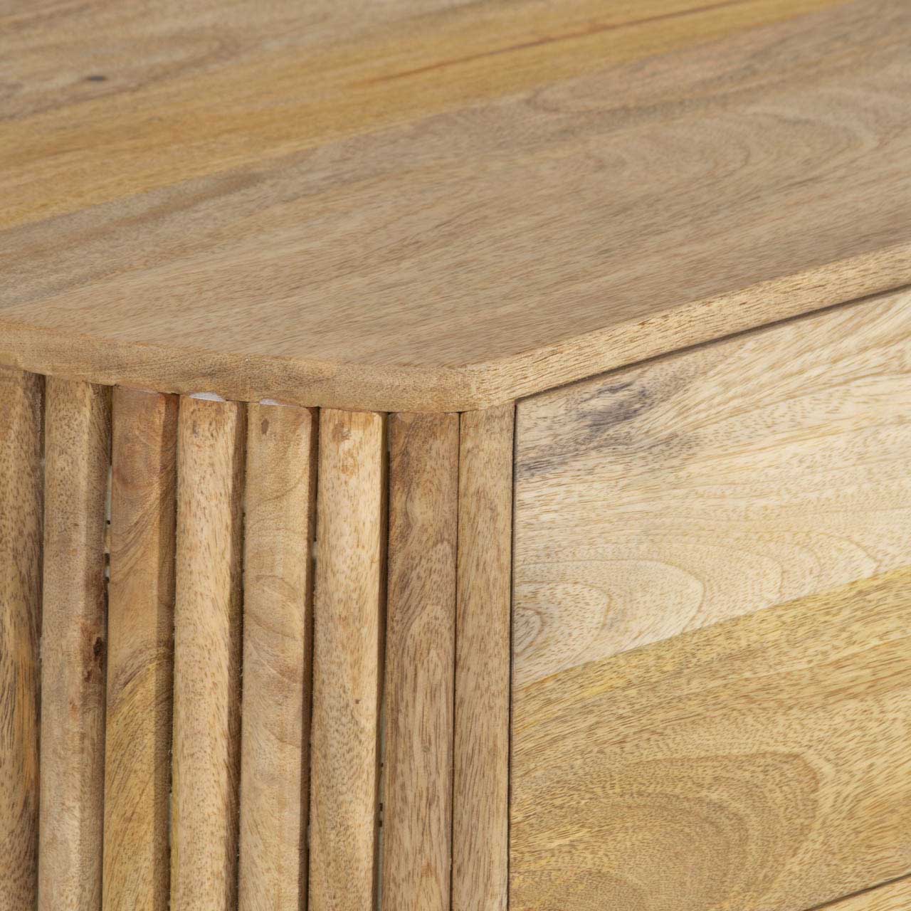 Lebanon Mango Wood 2 Drawer Night Stand