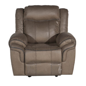 Lisboa Fabric Recliner and Rocking Armchair – Brown