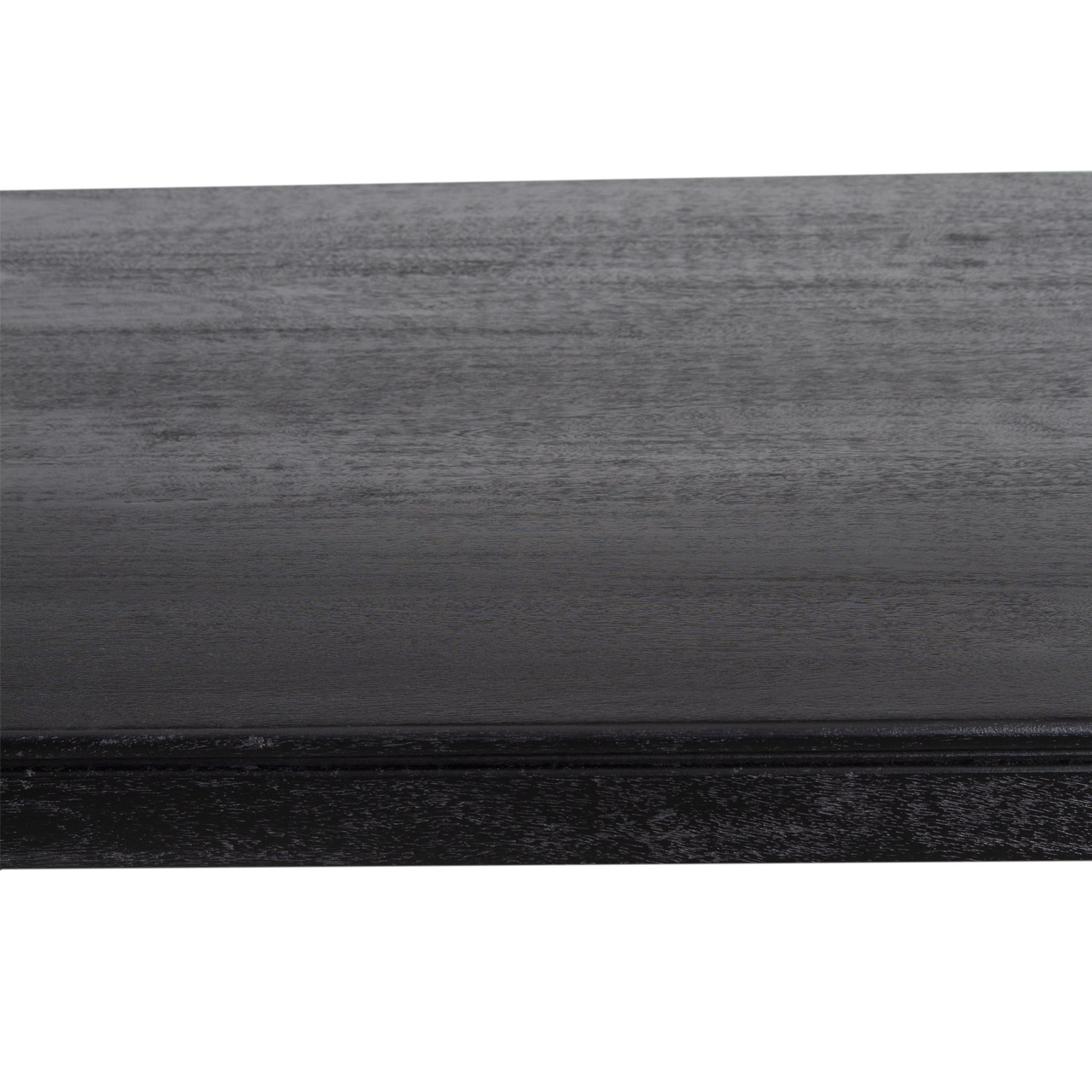 Lorca Mango Wood Dining Table Black 68