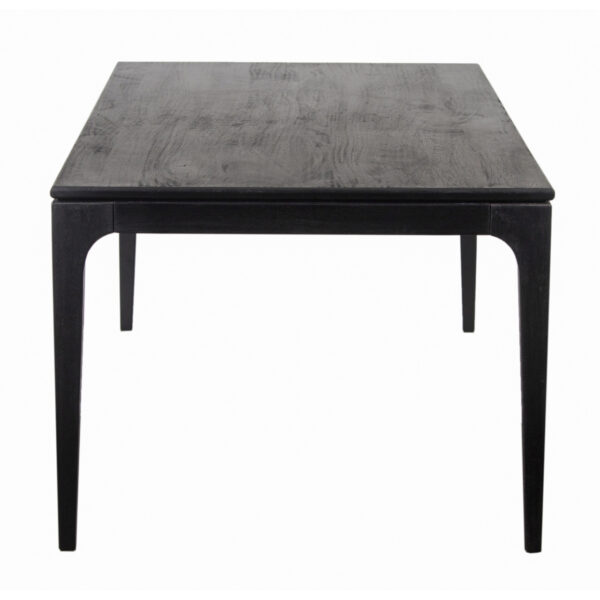 Lorca Mango Wood Dining Table Black 90