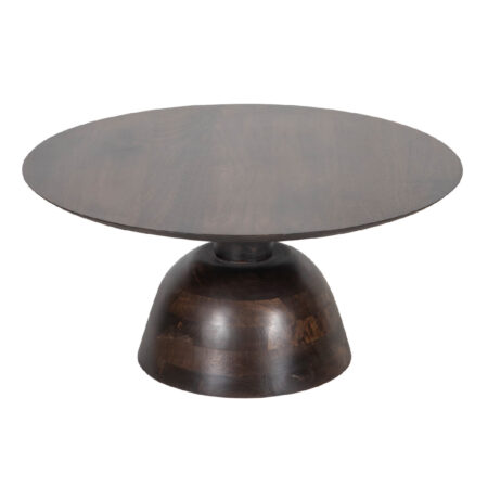 Luisa Mango Wood Round Coffee Table