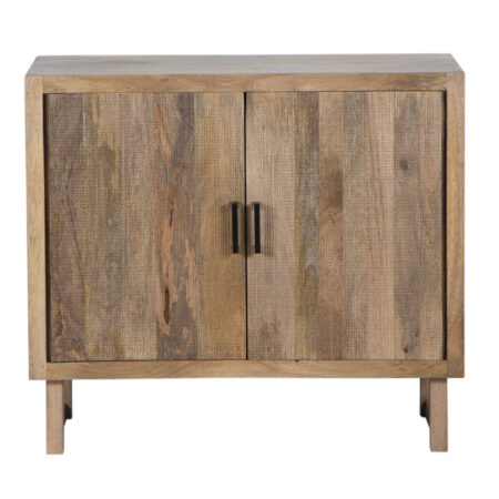 Lumos Mango Wood 2 Door Cabinet Large