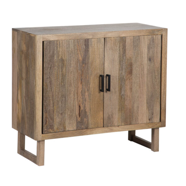 Lumos Mango Wood 2 Door Cabinet Large