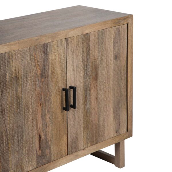 Lumos Mango Wood 2 Door Cabinet Large