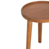 Madera Mango Wood Round Side Table