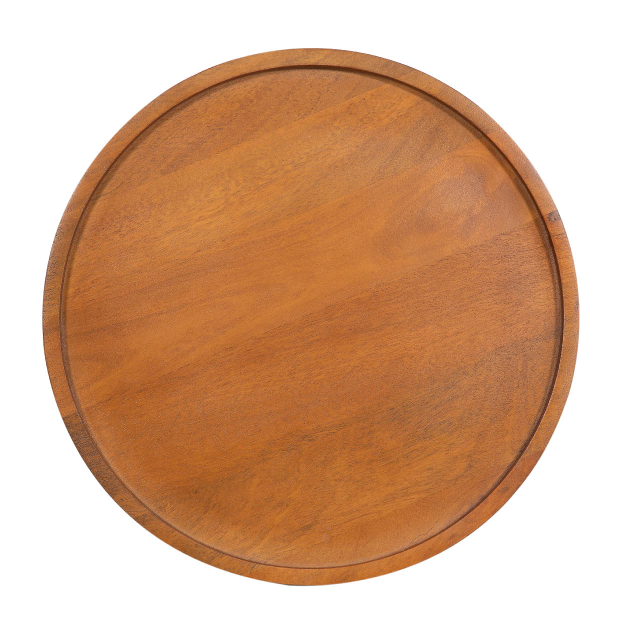 Madera Mango Wood Round Side Table