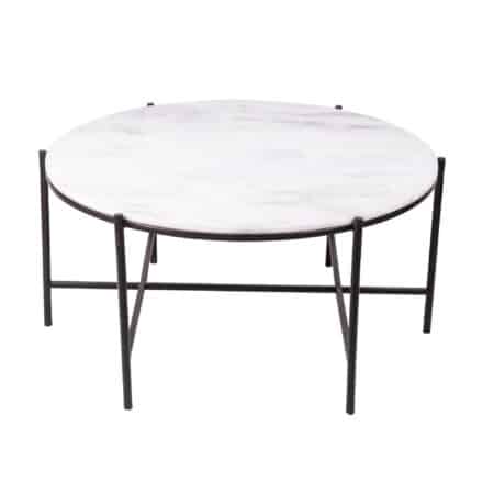 Market Marble Top Coffee Table