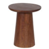 Maze Mango Wood Round Side Table