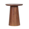 Maze Mango Wood Round Side Table