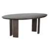 Melania Oval Mango Wood Dining Table