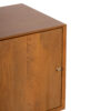 Mid Century Mango Wood 1 Door Bedside Table