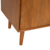 Mid Century Mango Wood 1 Door Bedside Table