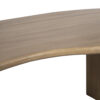 Milo Mango Wood Dining Table Organic Shape Wood Top