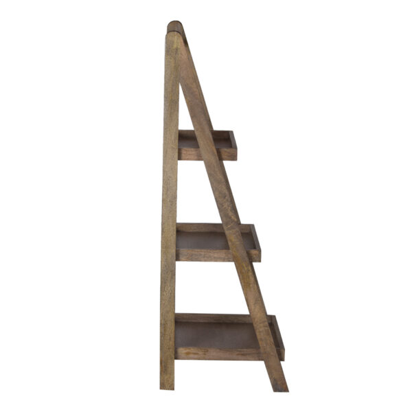 Monosko Mango Wood Ladder Shelf