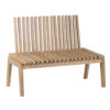 Moscow Manog Wood Bench Back Folding