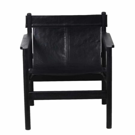 Nolan Sling Chair Wool and Leather Options