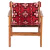 10% Strip Pine / Wool Kilim Red