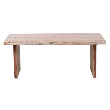 Nova Acacia Wood live Edge Coffee Table Natural