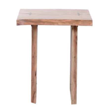 Nova Acacia Wood live Edge End Table Natural