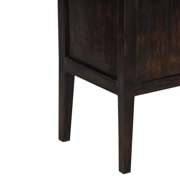 Oska Mango Wood 2 Door Side Table