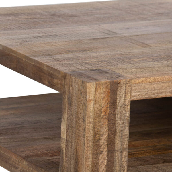 Palisades Mango Wood Square Table