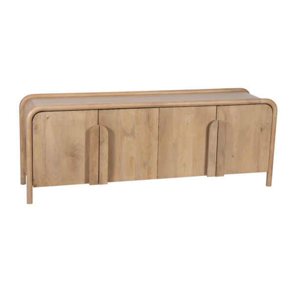 Paris Mango Wood 4 Door Sideboard