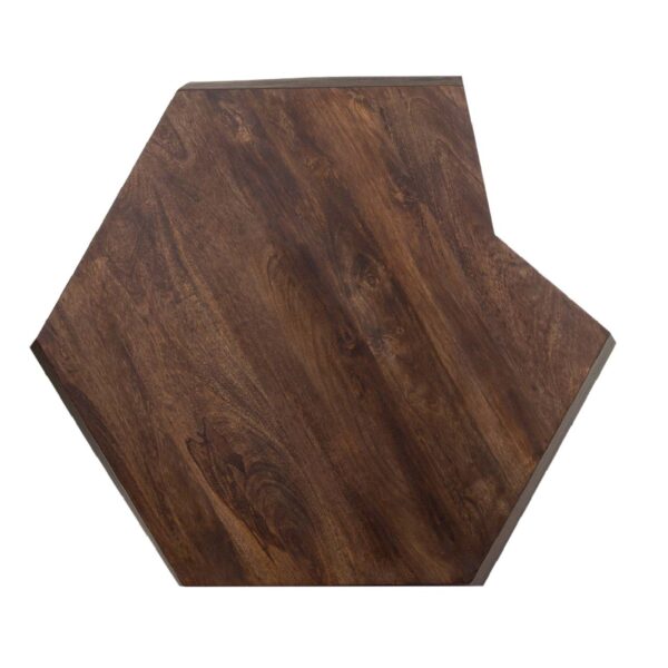 Polkar Mango Wood Organic Side Table