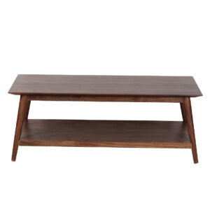 Portola Acacia Wood Coffee Table Walnut