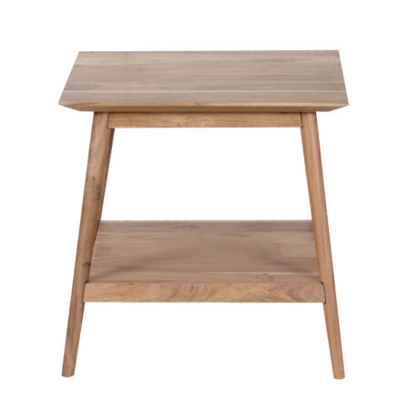 Portola Acacia Wood End Table Natural