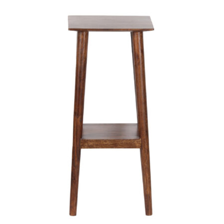 Portola Acacia Wood Plant Stand Walnut