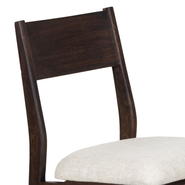Portola Mango Wood Fabric Chair