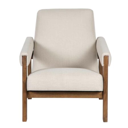 Radoc Mango Wood Accent Arm Chair