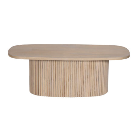 Reed Mango Wood Coffee Table