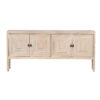 Reevira Mango Wood 4 Door Sideboard