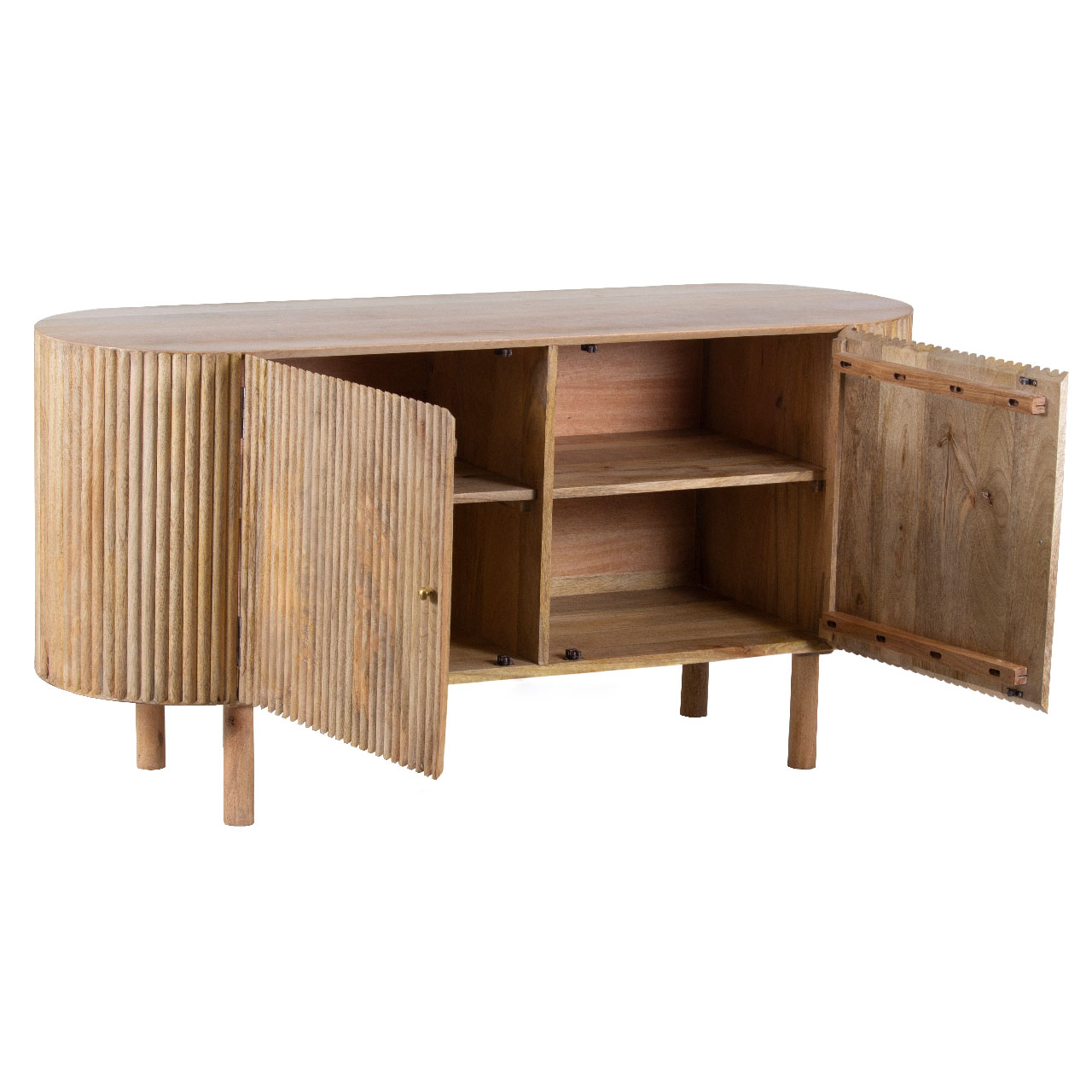 Rima Mango Wood Cabinet With 2 Doors