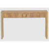 Rima Mango Wood Console Table With 2 Drawers