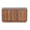 Rochel Acacia Wood 2 Door Shoe Bench