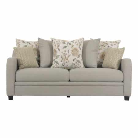 Sage Haven Fabric Sofa - Grey