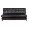 Salvador Black Buff Leather Sofa