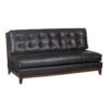 Salvador Black Buff Leather Sofa