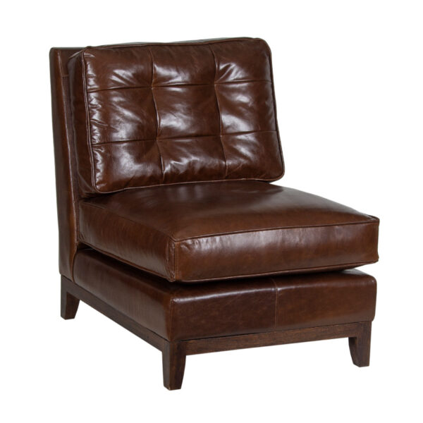 Salvador Brompton Cocoa Buff Leather Sofa