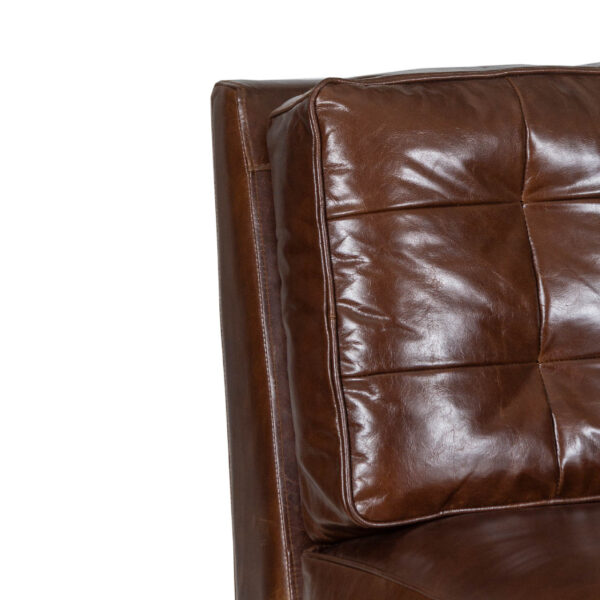 Salvador Brompton Cocoa Buff Leather Sofa