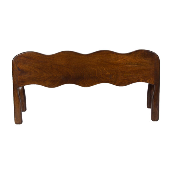 Santana Mango Wood With Cotton Hand Work Fabric Bench